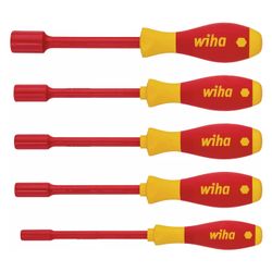 Wiha Steckschlüsselsatz SoftFinish electric 322 K5, 5,5-13mm, 125mm, 5-teilig... WIHA-29466 4010995294663 (Abb. 1)