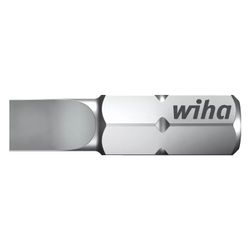 Wiha Schlitz-Bit 7010Z Standard, 1/4"-Antrieb, 25mm, SL8,0 x 1,6mm... WIHA-01627 4010995016272 (Abb. 1)