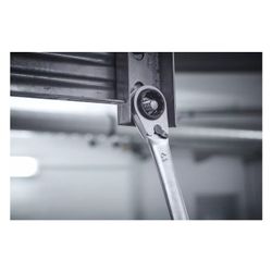 Wiha Doppelring-Ratschenschlüssel 4in1 SB3834-101, 10/13/17/19mm, 225mm, Chrom-Vanadium-Sta... WIHA-45421 4010995454210 (Abb. 1)