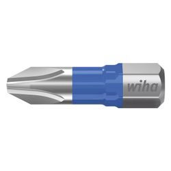 Wiha Kraftschrauber-Bit 7011T PH2, 1/4" Antrieb, 25mm... WIHA-41599 4010995415990 (Abb. 1)