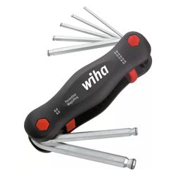Wiha Sechskant-Winkelschlüsselsatz PocketStar, SW 2/2,5/3/4/5/6/8mm... WIHA-23031 4010995230319 (Abb. 1)