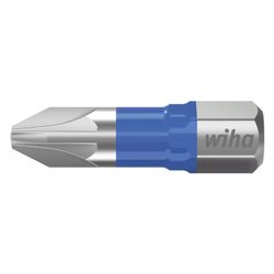 Wiha Kraftschrauber-Bit 7012T PZ2, 25mm, 1/4"-Antrieb, Torsions-Zone... WIHA-41602 4010995416027 (Abb. 1)
