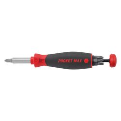 Wiha Magazin-Bithalter PocketMax, 1/4", 8-teilig, magnetisch... WIHA-45292 4010995452926 (Abb. 1)