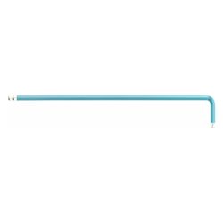 Wiha Stiftschlüssel 369F, SW 2,0mm, 101mm, lackiert, Hellblau... WIHA-41895 4010995418953 (Abb. 1)
