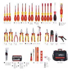 Wiha Werkzeugkoffer XL electric, 81-teilig 510x419x215mm, Polypropylen, 9300-702... WIHA-40523 4010995405236 (Abb. 1)