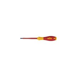 Wiha Schlitz-Schraubendreher SoftFinish electric 320N, 4,0x0,8x100mm, Chrom-Vanadium-Molybd... WIHA-00823 4010995008239 (Abb. 1)