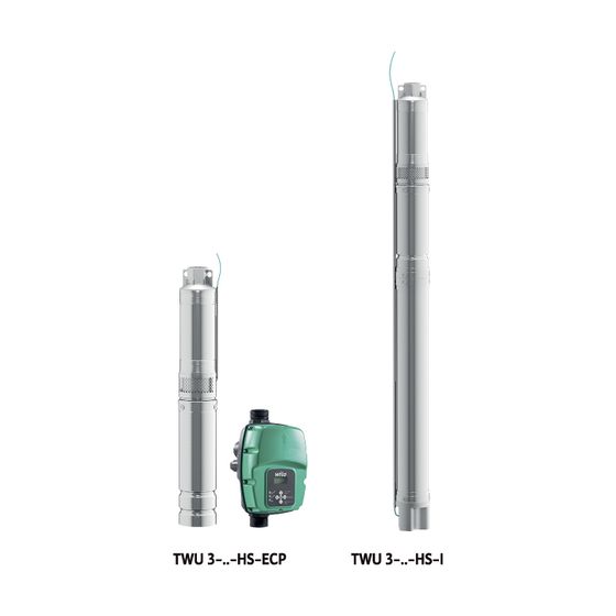 Wilo Unterwassermotor-Pumpe Sub TWU 3.02-06-HS-I Rp 1” 1x230V 1,5kW