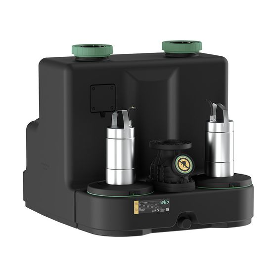 Wilo DrainLift Abwasser-Hebeanlage SANI-XL.12T/4C, 400V, S1, EC-L, CEE16