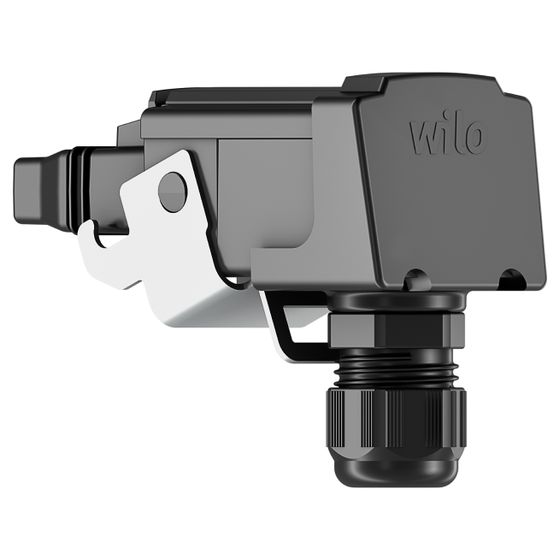 Wilo Stratos MAXO Netz-Winkelstecker, Schwarz
