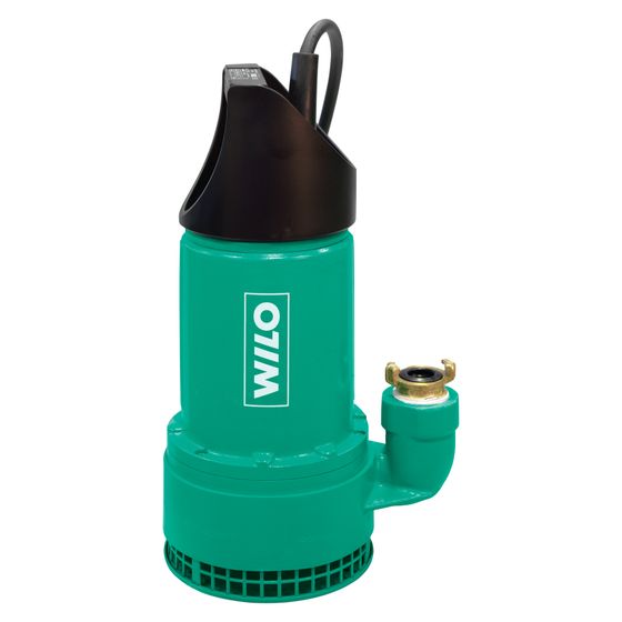 Wilo EMU KS Schmutzwasser-Tauchmotorpumpe 8D, 400V, Storz C, 750W