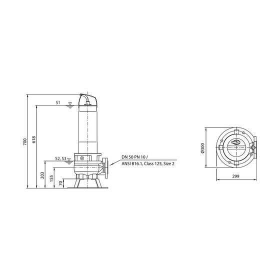Wilo Abwasser-Tauchmotorpumpe Rexa FIT V05DA-224/EAD1-2-T0025-540-O