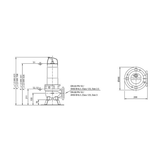 Wilo Abwasser-Tauchmotorpumpe Rexa FIT V06DA-212/EAD1-2-T0011-540-A