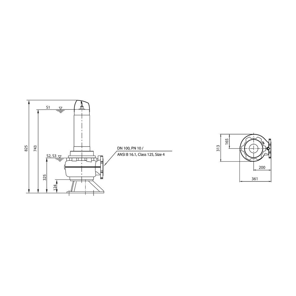 Wilo Abwasser-Tauchmotorpumpe Rexa FIT V10DA-425/EAD1-4-T0025-540-O... WILO-6081902 4048482749167 (Abb. 2)