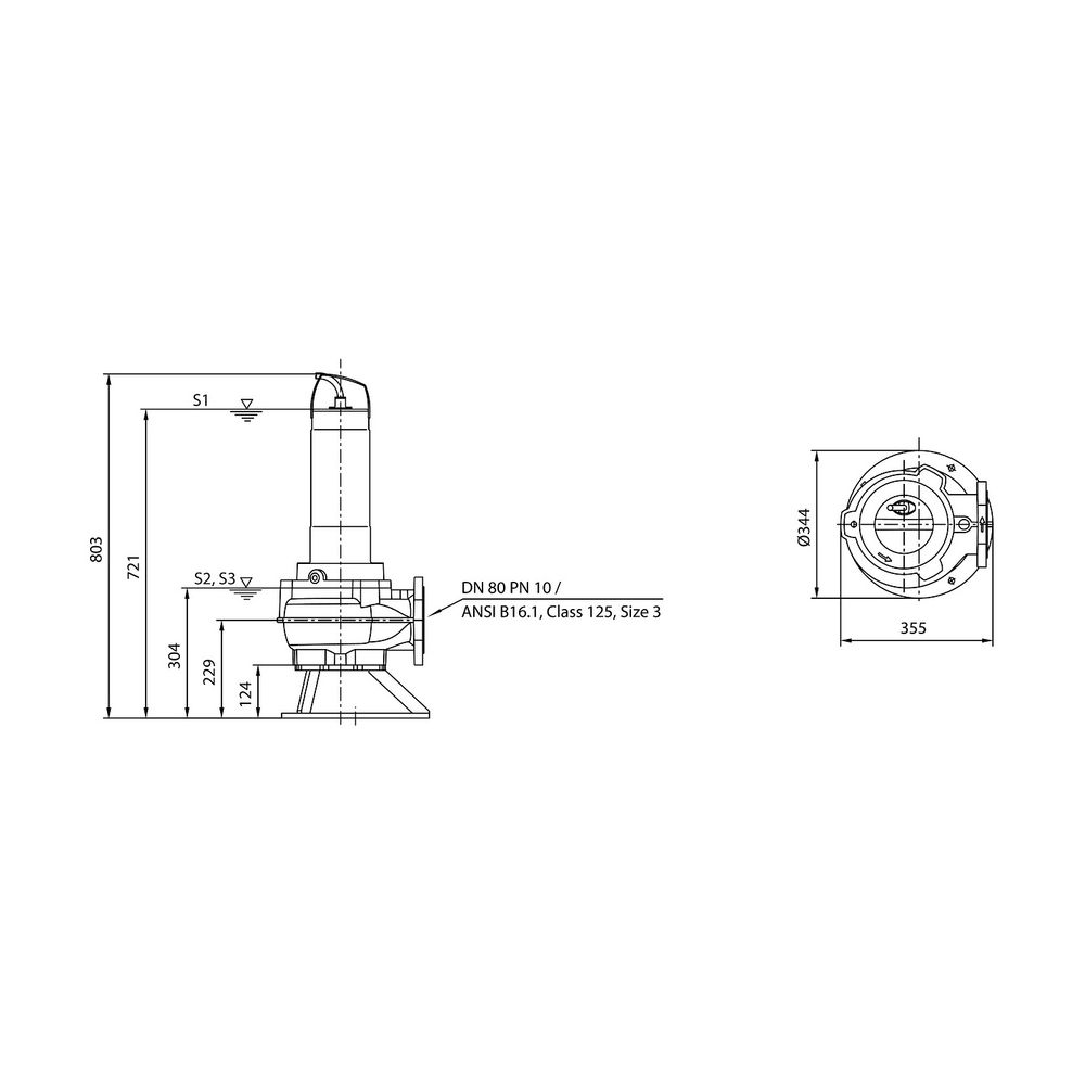 Wilo Abwasser-Tauchmotorpumpe Rexa FIT V08DA-424/EAD0-4-M0011-523-A... WILO-6065921 4048482265520 (Abb. 2)