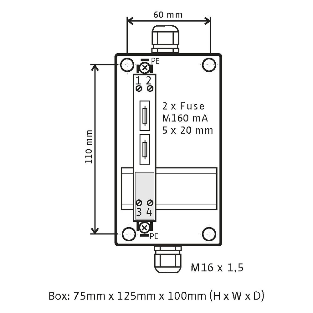 Wilo Zener-Barriere, Schutzart IP54, PA... WILO-2541372 4048482407685 (Abb. 2)