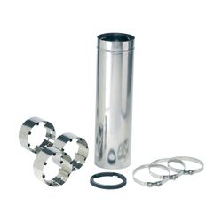 Wilo Kühlmantelrohr für TWU 3/TWU 3 HS-I vertikal, Länge 500mm, 3", AISI 304 LG 500... WILO-4092485 4062679311265 (Abb. 1)