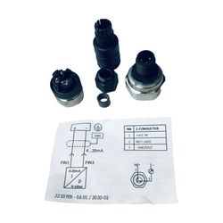 Wilo Drucktransmitter, 0-16 bar, Ausgang 4-20mA, Anschluss 1/4"... WILO-2085909 4016322936855 (Abb. 1)