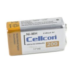 Wilo NiMh-Akku, Nennspannung 9 V/200mAh, Weiß... WILO-2522850 4016322766599 (Abb. 1)