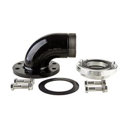 Wilo Rohrbogen 90 Grad mit Storz B Festkupplung, Innengewinde R 3", FA 08...... WILO-6031385 4044966272213 (Abb. 1)