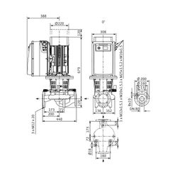 Wilo Trockenläufer-Hocheffizienz-Einzelpumpe Stratos GIGA 80/2-31/11-R1 DN80 11.3kW... WILO-2191966 4048482819921 (Abb. 1)