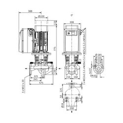 Wilo Trockenläufer-Hocheffizienz-Einzelpumpe Stratos GIGA 65/3-49/15-R1 DN65 15.6kW... WILO-2191963 4048482819952 (Abb. 1)