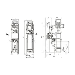 Wilo Sinum Druckhaltestation M60 mit Einzelpumpe, max. 10 bar, 400V... WILO-2198861 4048482837789 (Abb. 1)