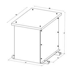 Wilo Zubehör für Schaltgeräte Filter 61A sin IP54 Wilo-EFC... WILO-6084568 4048482857787 (Abb. 1)