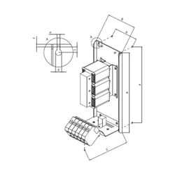 Wilo Zubehör für Schaltgeräte Filter 40A du/dt IP00 Wilo-EFC... WILO-6084548 4048482857268 (Abb. 1)