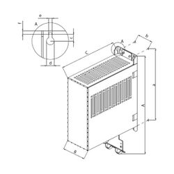Wilo Zubehör für Schaltgeräte Filter 40A du/dt IP20 Wilo-EFC... WILO-6084553 4048482857336 (Abb. 1)