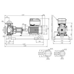 Wilo Yonos GIGA-N Normpumpe 65/125-11/2-R1, 400V, DN 80/65, PN 16, 11,0kW... WILO-6088952 4062679030333 (Abb. 1)