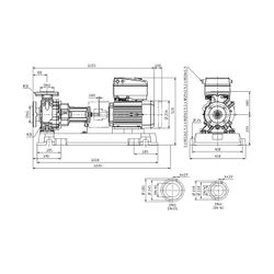 Wilo Yonos GIGA-N Normpumpe 40/160-7,5/2-R1, 400V, DN 65/40, PN 16, 7,5kW... WILO-6088984 4062679029993 (Abb. 1)