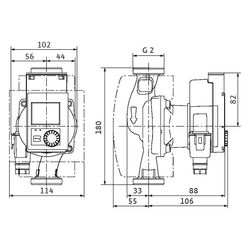 Wilo Stratos PICO-Z Nassläufer-Hocheffizienzpumpe 30/0,5-6, 30W, 230V, G 2", PN 10... WILO-4255437 4062679266206 (Abb. 1)
