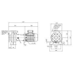 Wilo Rexa BLOC Abwasserpumpe C06.34-115DAH90L2, 400V, PN 10, DN 80/65, 2,2kW... WILO-6094561 4062679259956 (Abb. 1)