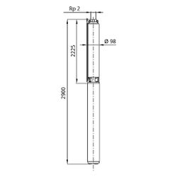 Wilo Unterwassermotor-Pumpe Sub TWU4.16-30-C Rp 2” 3x400V 5,5kW... WILO-6082868 4048482795973 (Abb. 1)