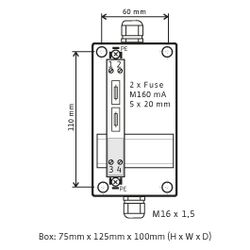 Wilo Zener-Barriere, Schutzart IP54, PA... WILO-2541372 4048482407685 (Abb. 1)