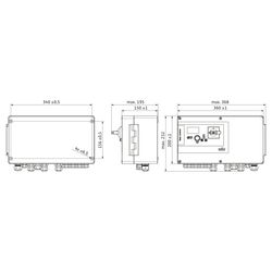 Wilo Schaltgerät Easy Control EC-Lift EC-L-3x 12A-MT34-DOL-WM... WILO-2543230 4048482659336 (Abb. 1)