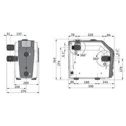 Wilo Isar Hochdruck-Kreiselpumpe BOOST5 E-3-2G, 0,75/1,00kW, 230V, G 1"... WILO-4271548 4062679450308 (Abb. 1)