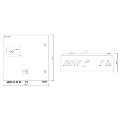 Wilo Schaltgerät Easy Control EC-Lift EC-L-2x 12A-MT34-DOL-WM-EX... WILO-2553571 4062679050850 (Abb. 1)
