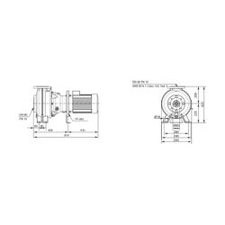 Wilo Abwasserpumpe RexaBloc RE 08.52W-260DAH132M-4 7,5kW... WILO-6073224 4048482501178 (Abb. 1)