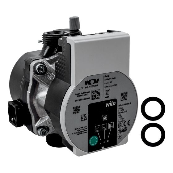 Wolf Heizkreispumpe Para RSL Ku/7-50 SC-12 für Gasbrennwertkessel CGB, Gasbrennwert-Zentrale CGW und CGS-24kW