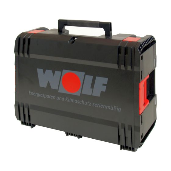 Wolf Servicekoffer für Gasbrennwert TGB-2