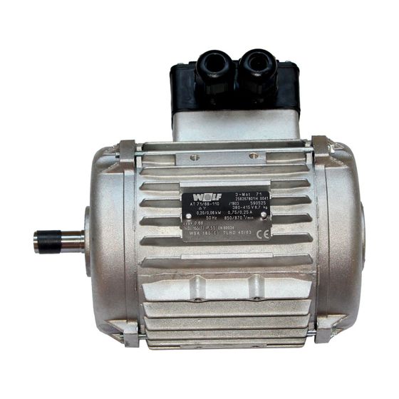 Wolf Ersatzteilset Motor 400V für LHD/TLHD