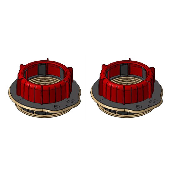 Wolf Easy-Connect Stutzen DN 63 für FWL-F-100 Unterputzkasten