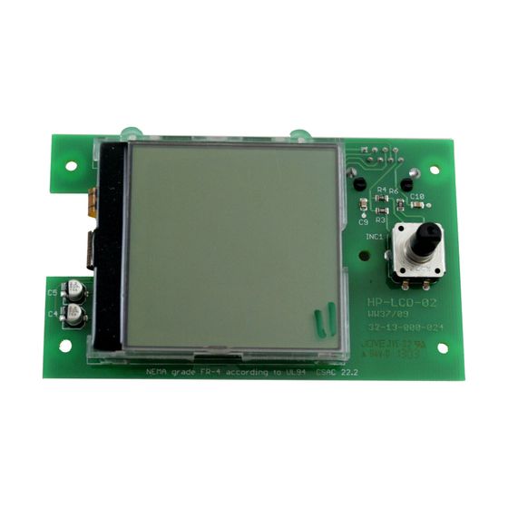 Wolf Regelungsplatine LCD Modul für WPM-1