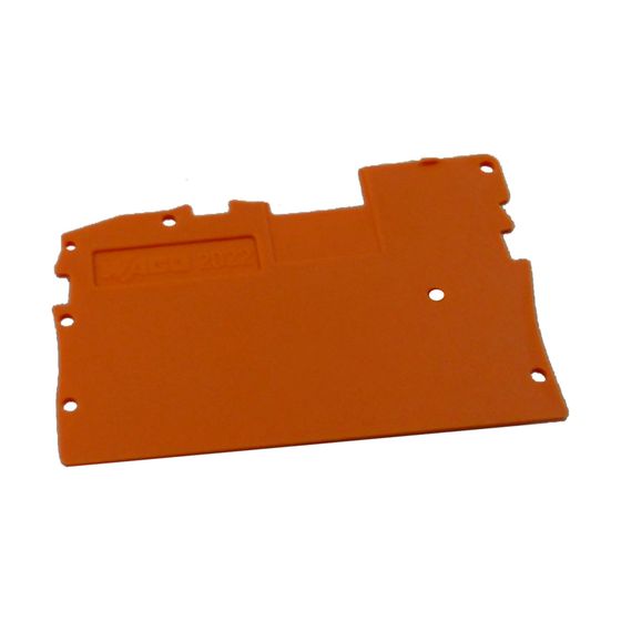 Wolf Abschlussplatte X-COM S 2,5 orange, für BWL/BWS-1