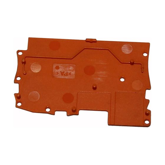 Wolf Abschlussplatte X-COM S MINI für BWS-1, orange