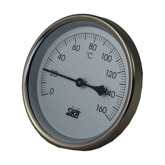 Wolf Thermometer Bimetall NG80 L 45mm für SLS-50