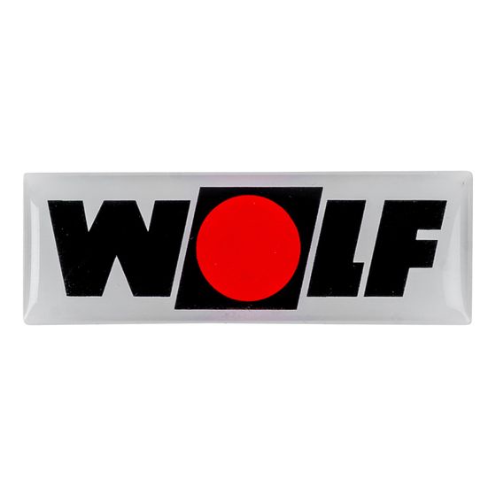 Wolf Firmenschild Wolf selbstkelbend für SW-120