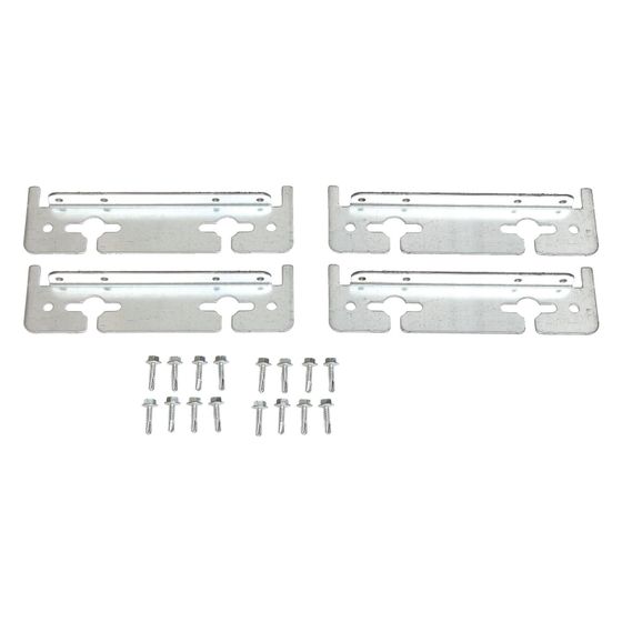 Wolf Aufhängewinkel für Luftheizer 25-100, 4er-Set