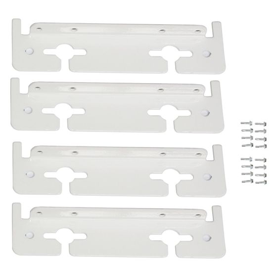 Wolf Aufhängewinkel für TopWing Luftheizer TLH 25-100, 4er-Set